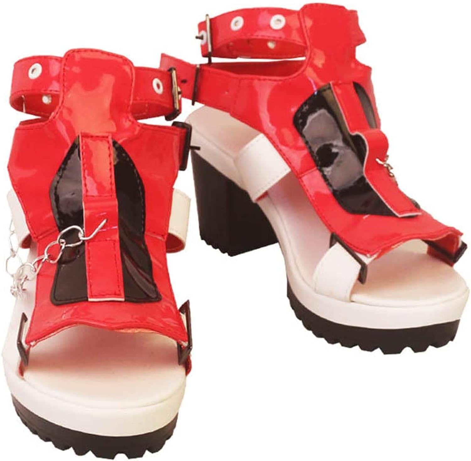 コスプレ靴 ボリューム 勝利の女神 NIKKE ニケ 靴 ブーツ 下駄 シューズ 長靴 コスプレ クリスマス ハロウィン