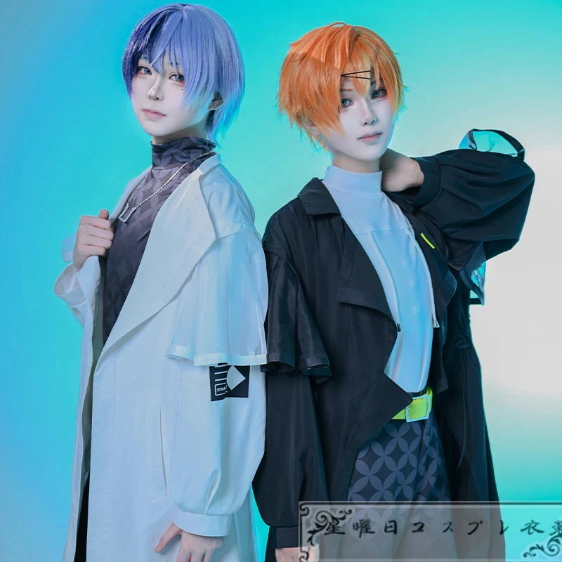 在庫品 プロセカ コラボ記念歌唱楽曲フラジール 東雲彰人 青柳冬弥 MV衣装 コスプレ衣装 コスチューム