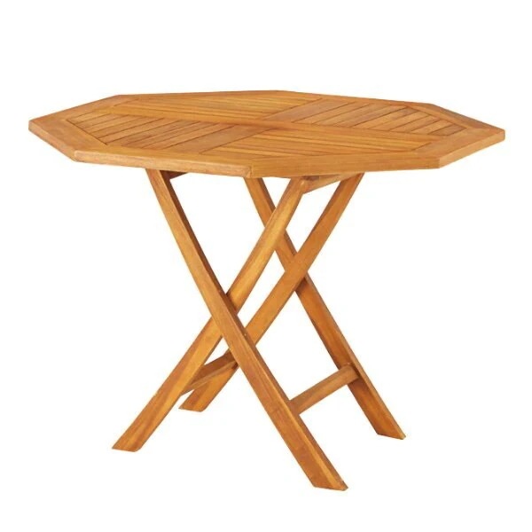 ガーデンテーブル 木製 ダイニングテーブル ウッドテーブル テーブル 木製テーブル 木 アウトドア ガーデン 庭 キャンプ ベランダ テラス バルコニー ガーデンフィニチャー 机 つくえ 八角形