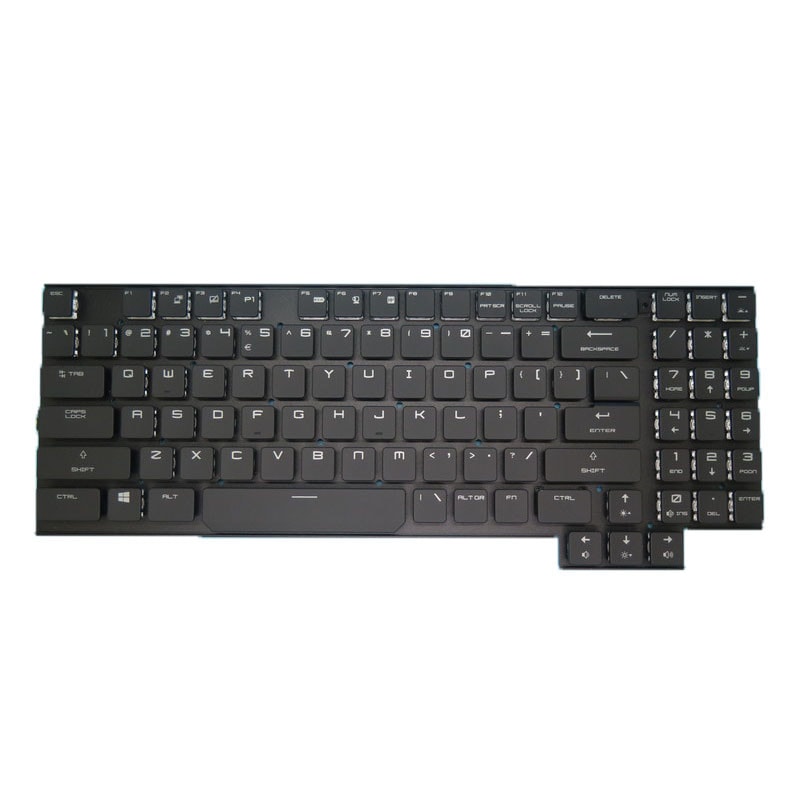 メカニカルキーボード互換 MSI GT75 GT75 TITAN 8RF 8RG 8SF 8SG 9SG 9SF 10SG 10SF GT75VR 7RE 7RF カラフルなバックライト