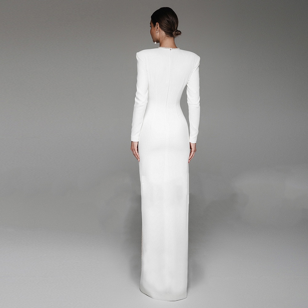 長袖 Aliexpress イブニングドレス 2024 秋の新イスラム教徒外国貿易クロスボーダーデイリーパーティー旅行写真ドレス