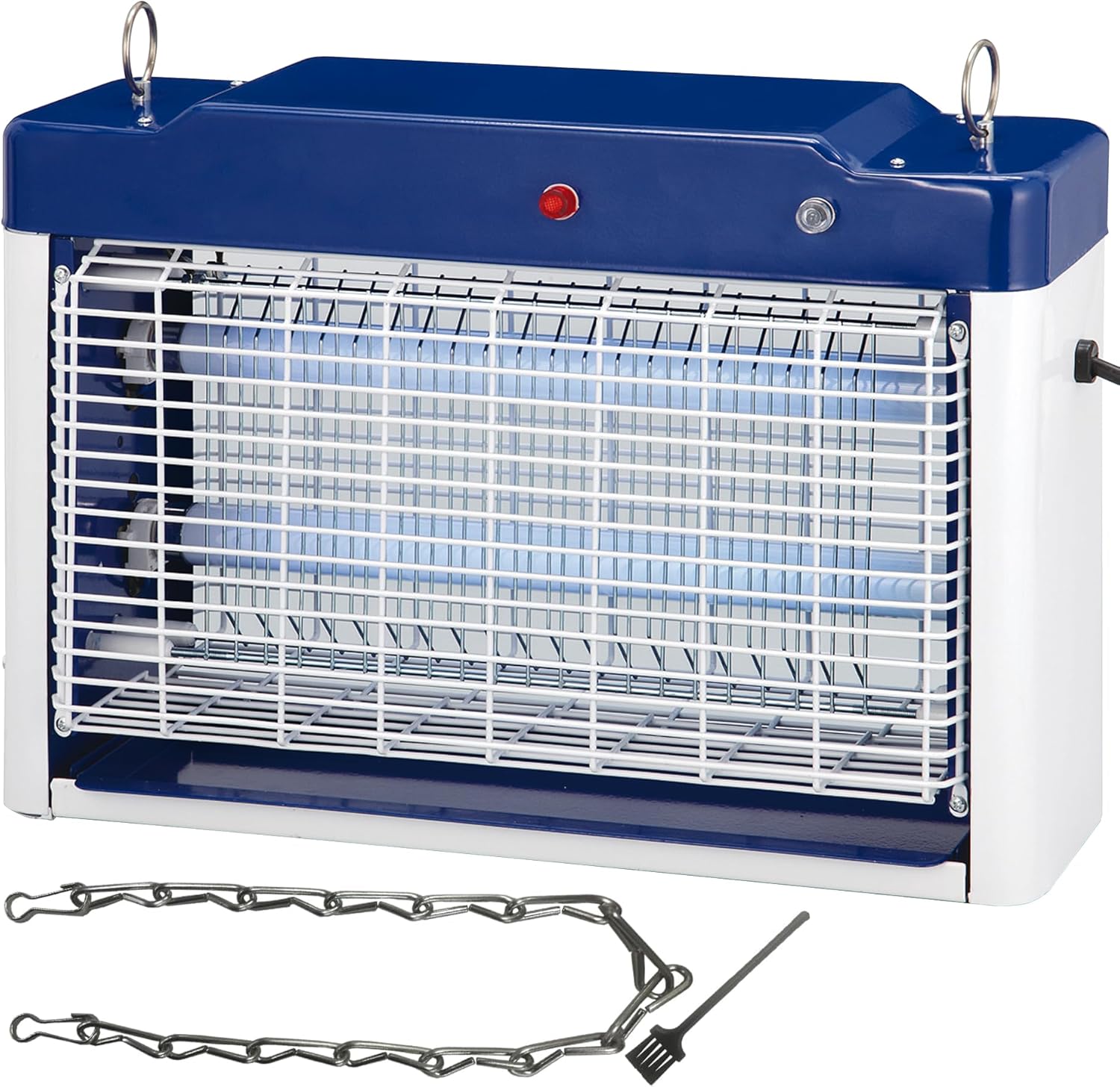 DAISHIN センサー付き電撃殺虫器 20W ムシコロ DS-708 殺虫灯 殺虫器 殺虫機 捕虫器 蛍光灯 ユスリカ チョウバエ コバエ カメムシ 電気 家の中 光 電撃 強力 業務用 室内 自動