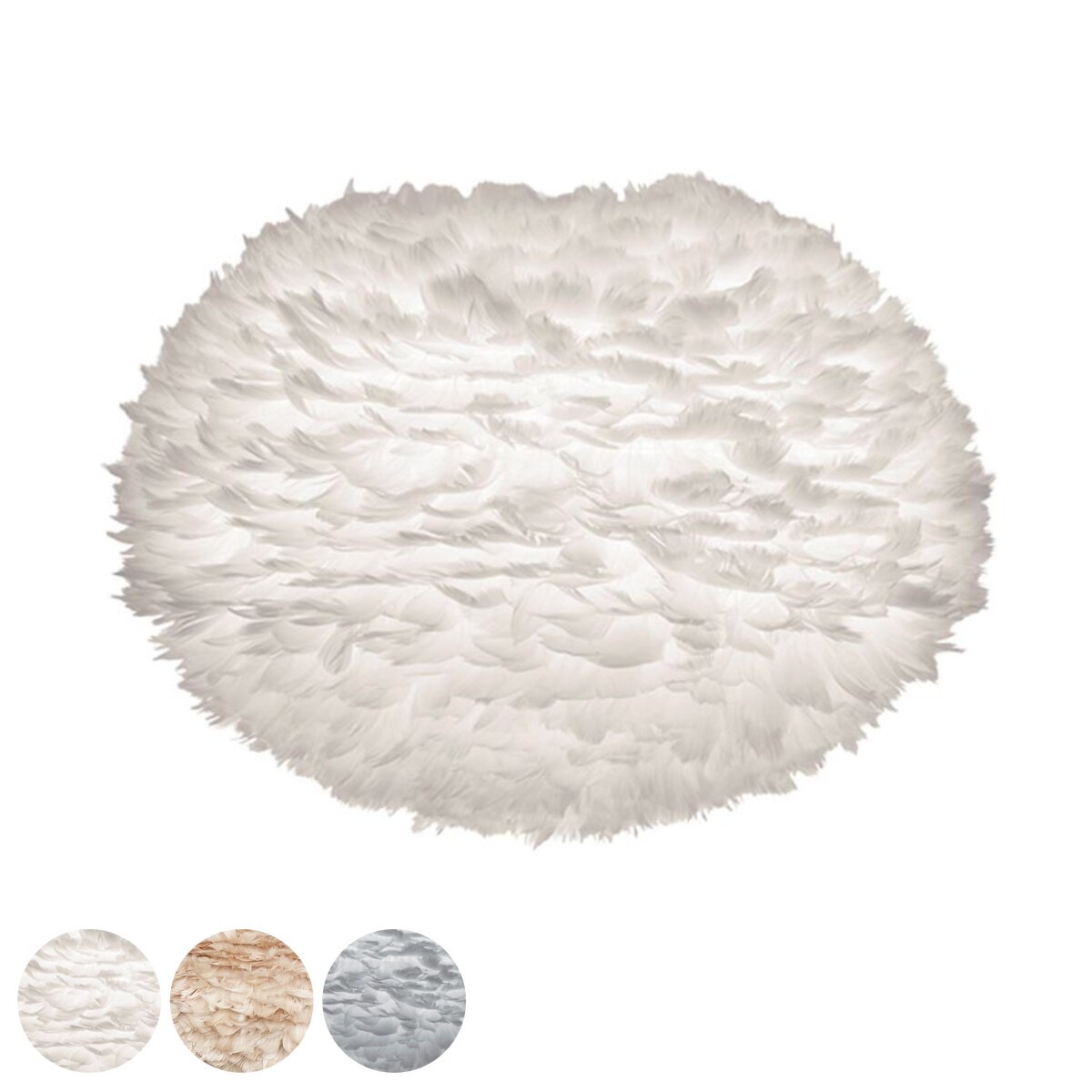 照明 UMAGE Eos L セード単品 照明用セード シェードのみ カバー LED 専用 ライト用 ランプシェード 照明器具 インテリア 北欧 羽毛 おしゃれ