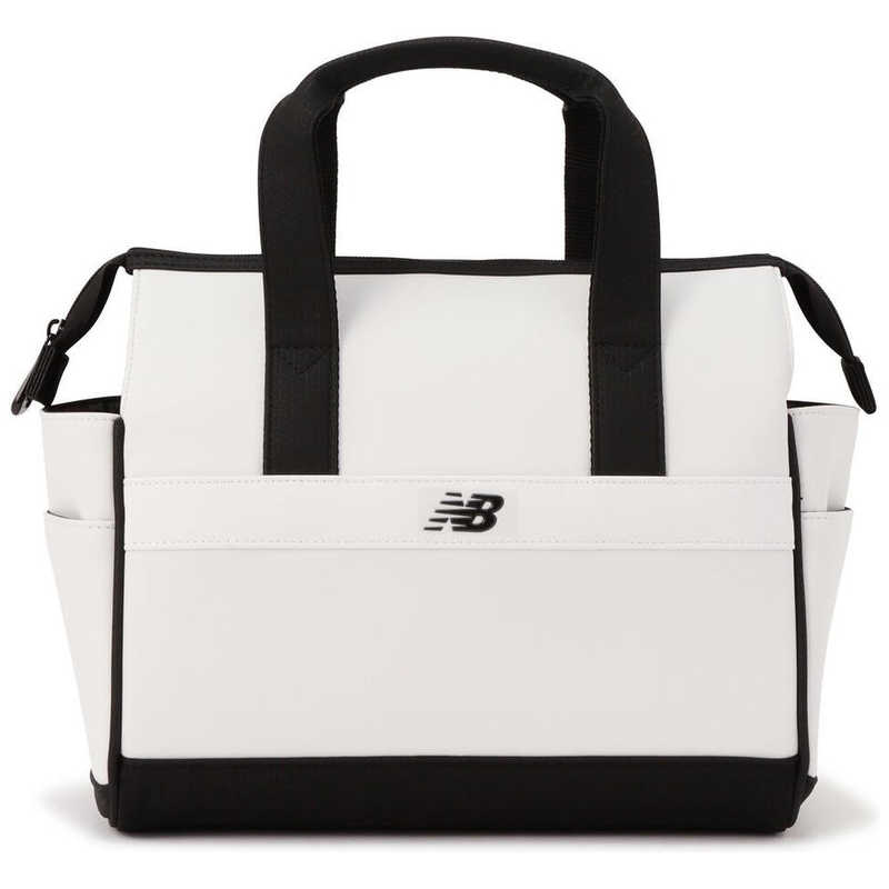 ニューバランス　ゴルフ用品 26SS U テイバン マットゴウヒ エンボスロゴ×NBコウシュウハ カートバッグ 012-6981001 ホワイト