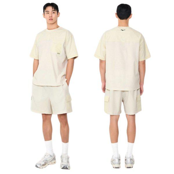 25SS 共用 4部 シアサッカー カーゴパンツ 4CUT 32YD5B2409 32YD5B2449 SEERSUCKER CARGO PANTS