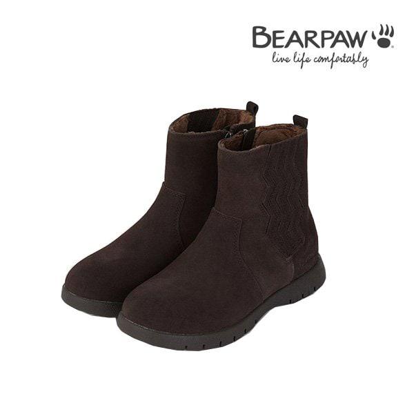 (BEARPAW) MARINA 牛革チェルシーブーツ チョコ 0808004QC
