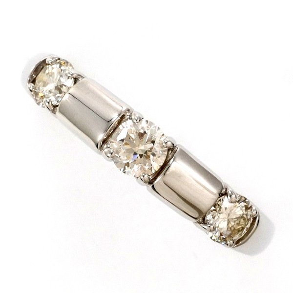 PT900 プラチナ リング 指輪 12号 ダイヤ 0.50 総重量約3.1g ジュエリー 中古