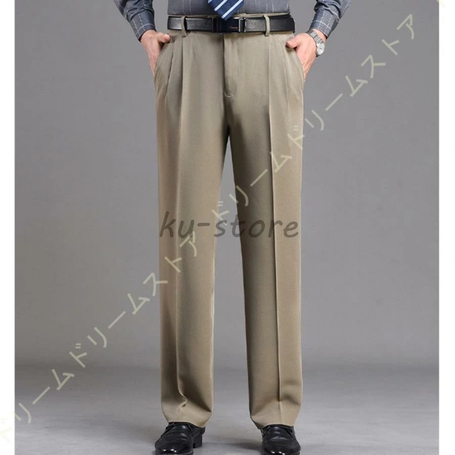 【大人気限定】秋冬用 スラックス ツータック メンズスラックス メンズパンツ ビジネスパンツ ウォッシャブル 洗濯可 シワになりにくく
