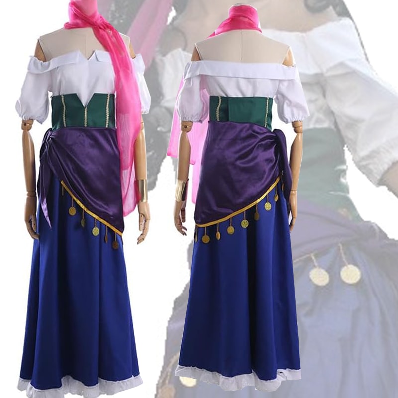 ノートルダムの鐘 エスメラルダ コスプレ 衣装 ドレス 服 イベント コスチューム コスプレ 衣装 ハロウィン コスプレ 衣装 大人 ゲーム アニメ 映画 イベント 遊園地 服 ハロウィン