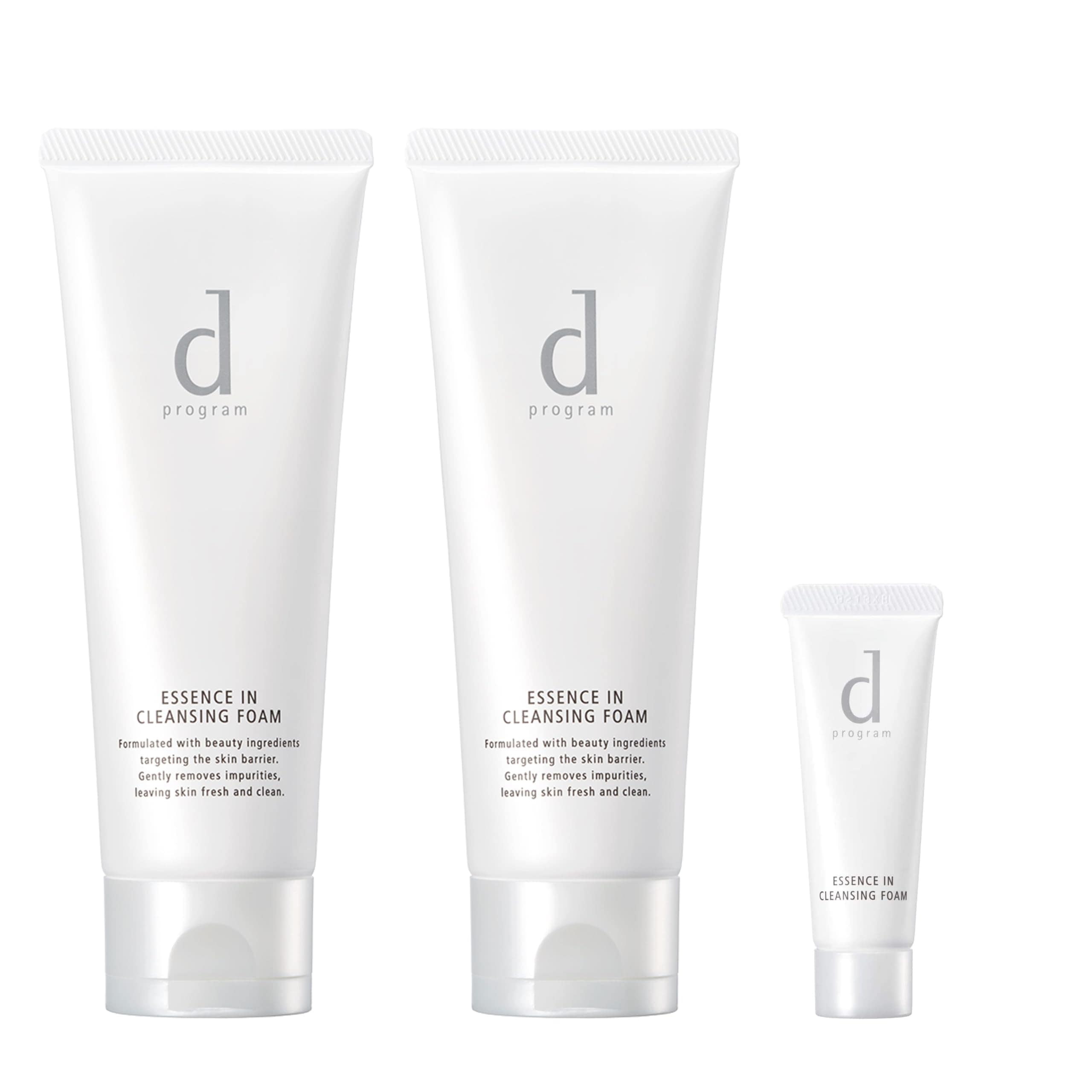 【Amazon.co.jp限定】dプログラム エッセンスイン クレンジングフォーム 無香料 120g【医薬部外品】 敏感肌用×2個 クレンジングフォームミニサイズ付き