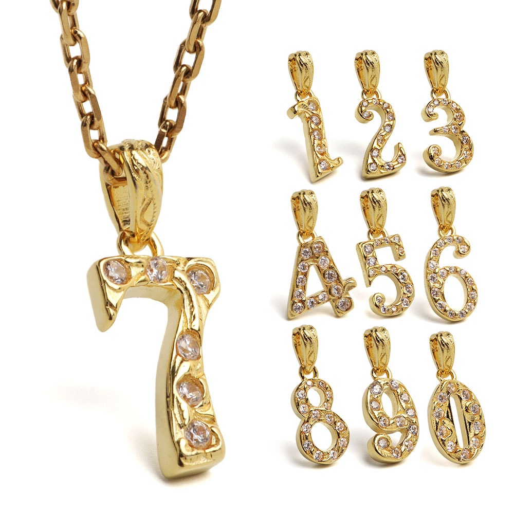 S925 ナンバーネックレス [nc060]