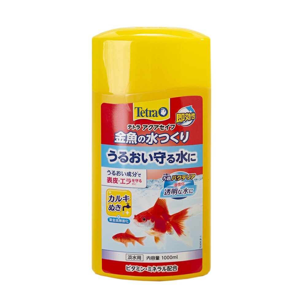 テトラ　金魚の水つくり　１０００ｍｌX６　粘膜保護　カルキ抜き　ＣＲＣ10―45―10―50―00