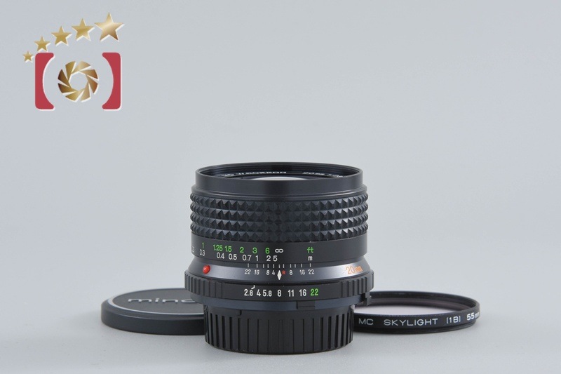 MINOLTA ミノルタ MD W.ROKKOR 20mm f/2.8