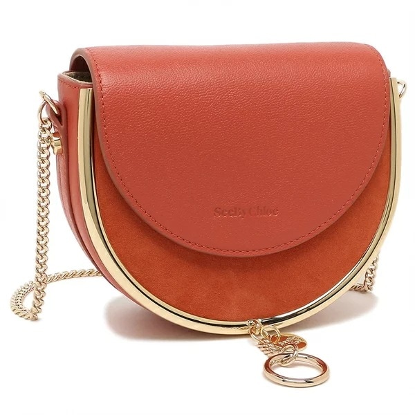 ショルダーバッグ マラ オレンジ レディース SEE BY CHLOE CHS20ASA57820 839