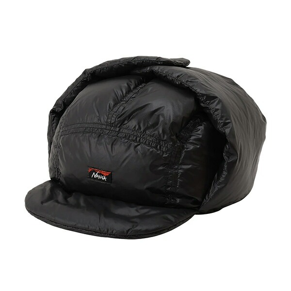 マウンテンロッジダウンイヤーフラップキャップ ブラック フリー #N0002104-BLK