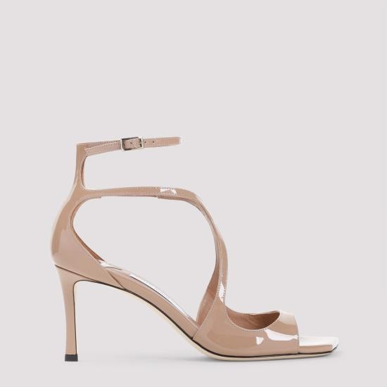 JIMMY CHOO Women Sandals AZIA75 PAT BALLET PINK