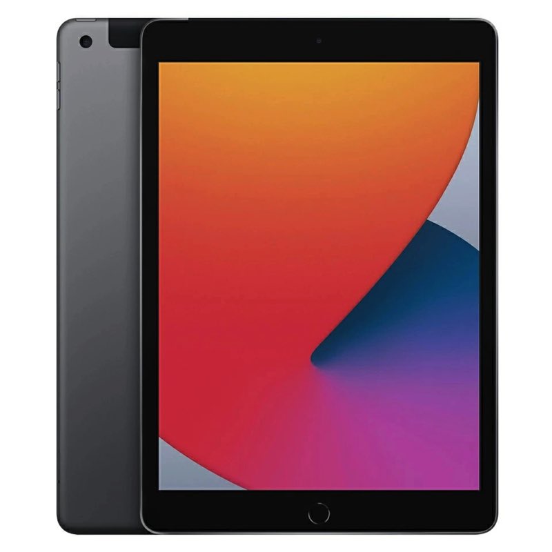 iPad（第8世代） Wi-Fi+Cellular 本体 SIMフリー 32GB 10.2インチ デュアルSIM eSIM スタイラスペン特典 8-32sg-b90d7