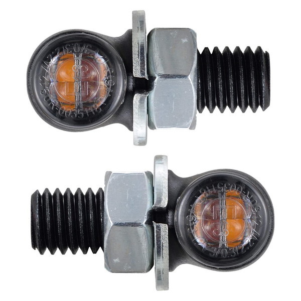 D17308 ハイサイダープロトンTWO（2個1セット）ウインカー マットブラック