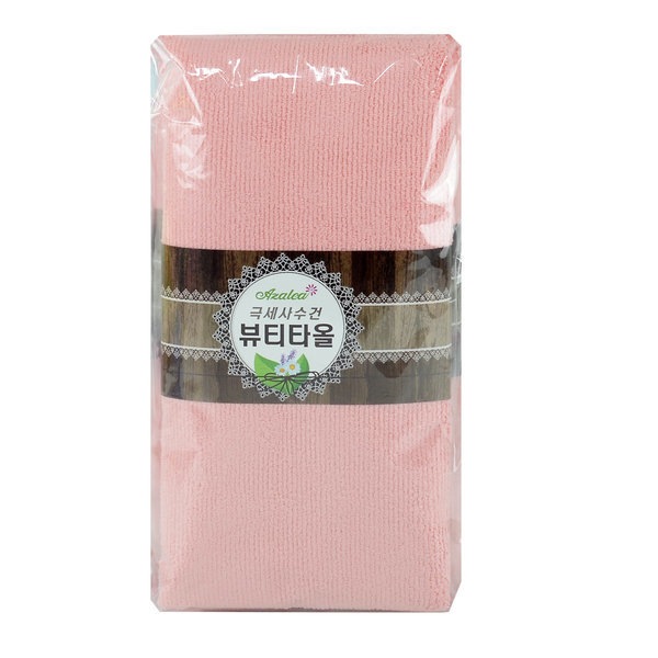 アゼリア 極細糸ビューティータオル-1P(棒 8入)40x80