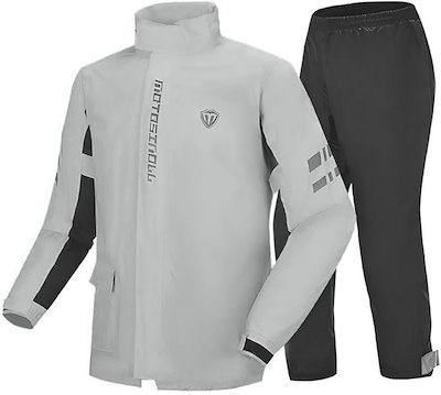 軽くて動きやすい レインスーツ 上下セット バイク ウェア