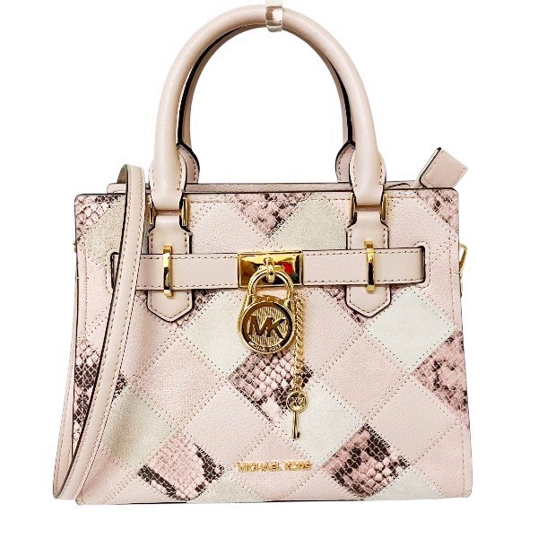 マイケルコース ハミルトン サッチェルスモール 2WAY ショルダーバッグ 【中古】