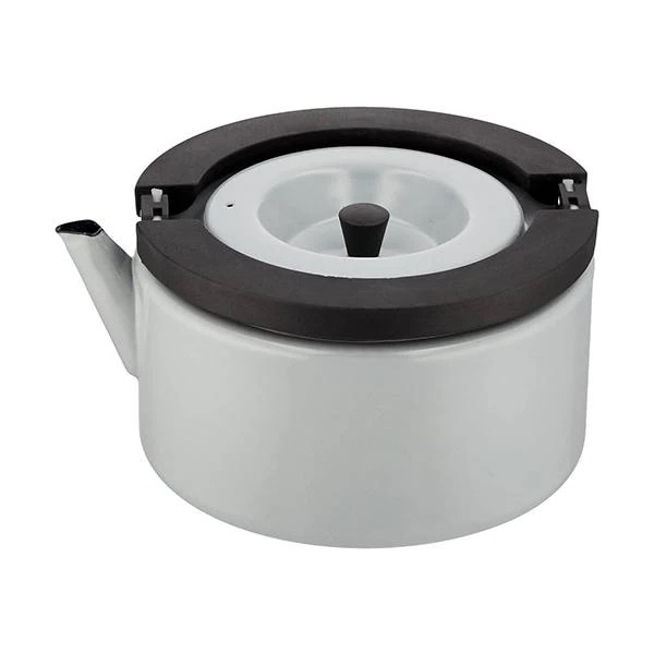 シービージャパン FK-22 フラットケトル グレー やかん IH対応 ホーロー 保温