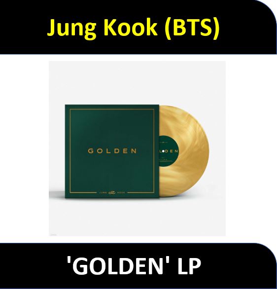 【BTS Jung Kook】 - (GOLDEN) LP