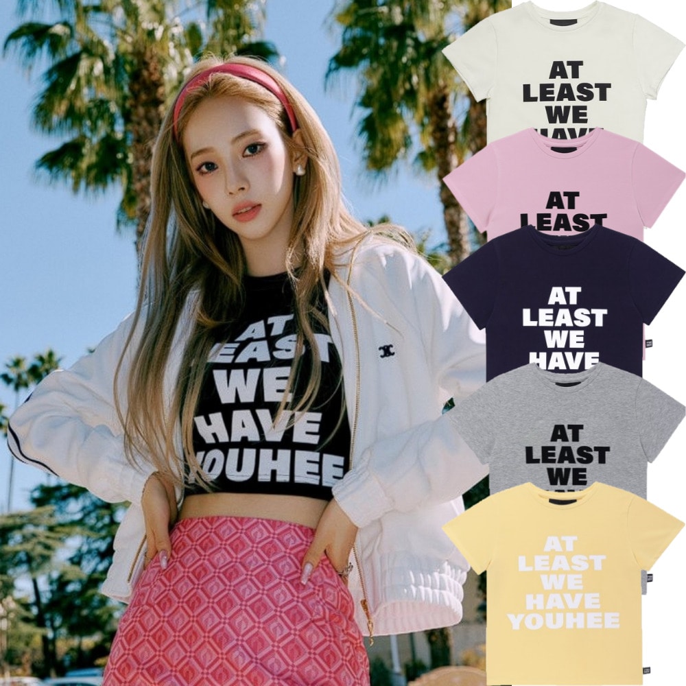 AESPA KARINA着用/LETTERING T-SHIRT/期間限定販売/韓国限定