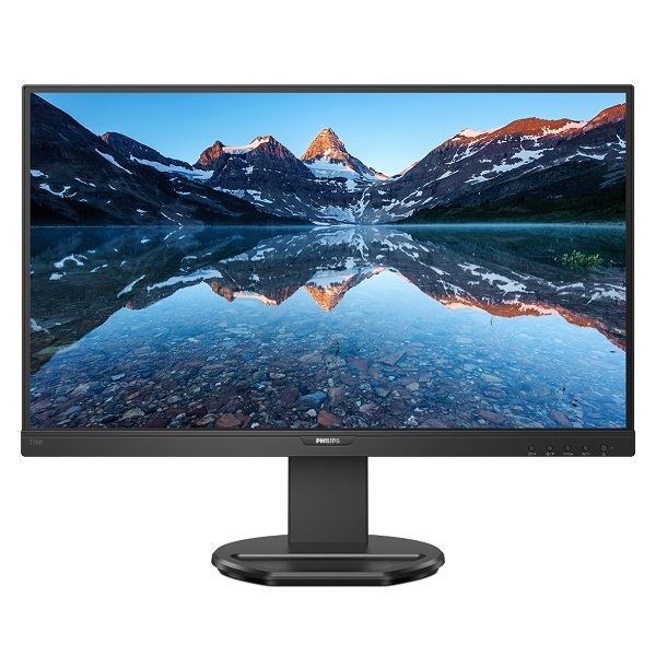 PHILIPS（ディスプレイ） 27型ワイド液晶ディスプレイ ブラック 5年間フル保証（WQHD／USBType-C／DP／HDMI／スピーカー搭載／昇降／回転／スウィーベル） 27...