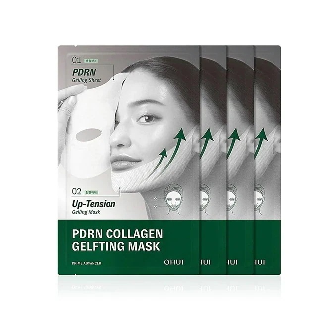 [24SS/New]プライムアドバンサー PDRN コラーゲンゲルフティングマスク 4枚
