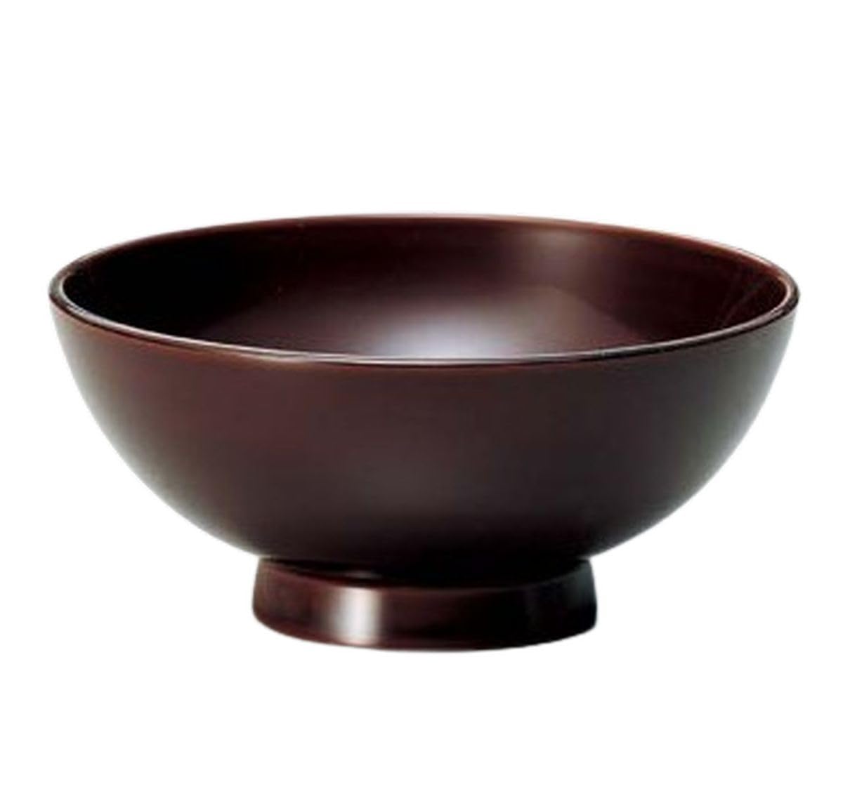 J-kitchens お椀 日本製 木製 まり椀（大） 溜 （1客) 12.8cm 漆塗り 手塗り その壱