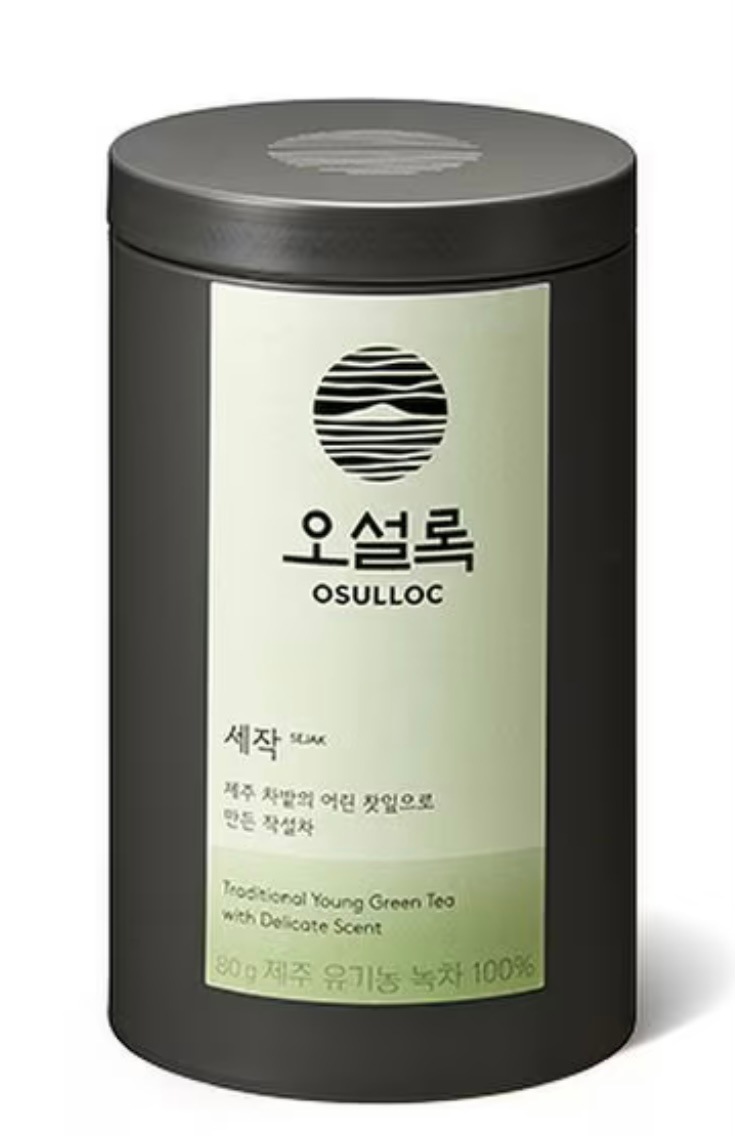 繊細な香りの伝統的なヤンググリーンテスト 80g 済州 有機緑茶 100%