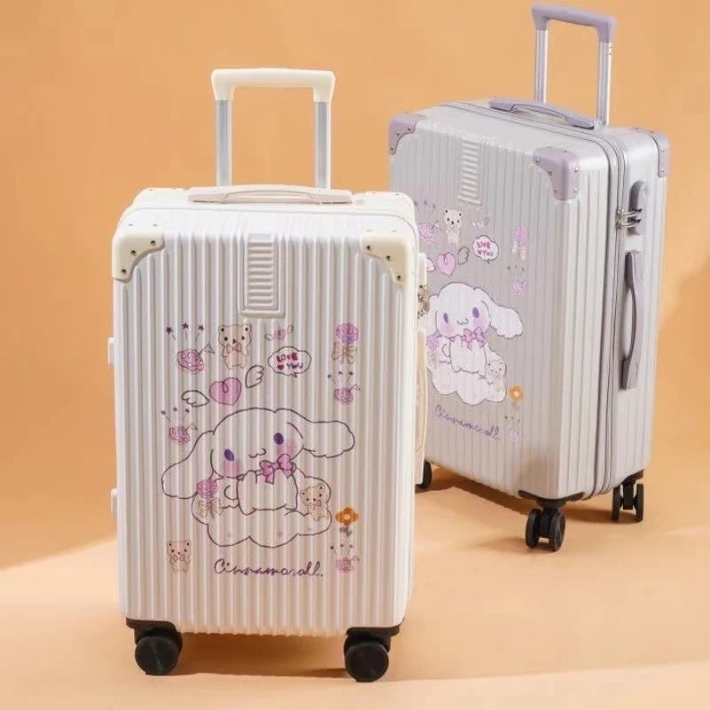 キャリーバッグ クロミ スーツケース2024新作 可愛い キャリーケース 兼用ユニバーサルホイール静音insスーツケースサブスーツケース