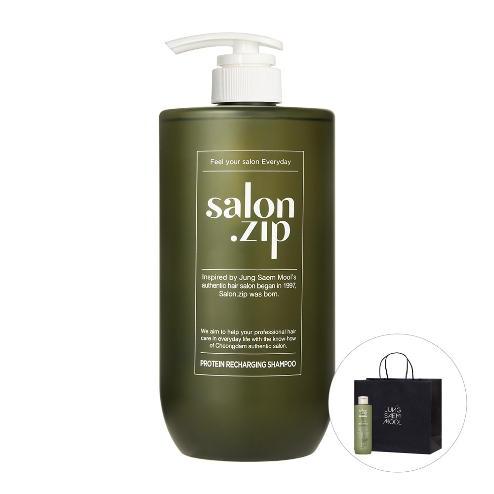 JUNG SAEM MOOLサロンハウスタンパク質リチャージシャンプー1,000ml [贈呈：トリートメント+ショッピングバッグ]