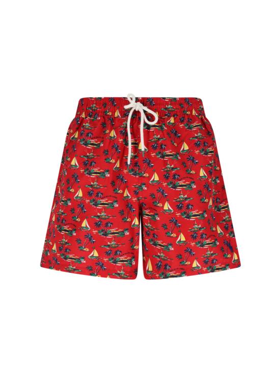 POLO RALPH LAUREN Men Beachwear 710 963825 001 Red