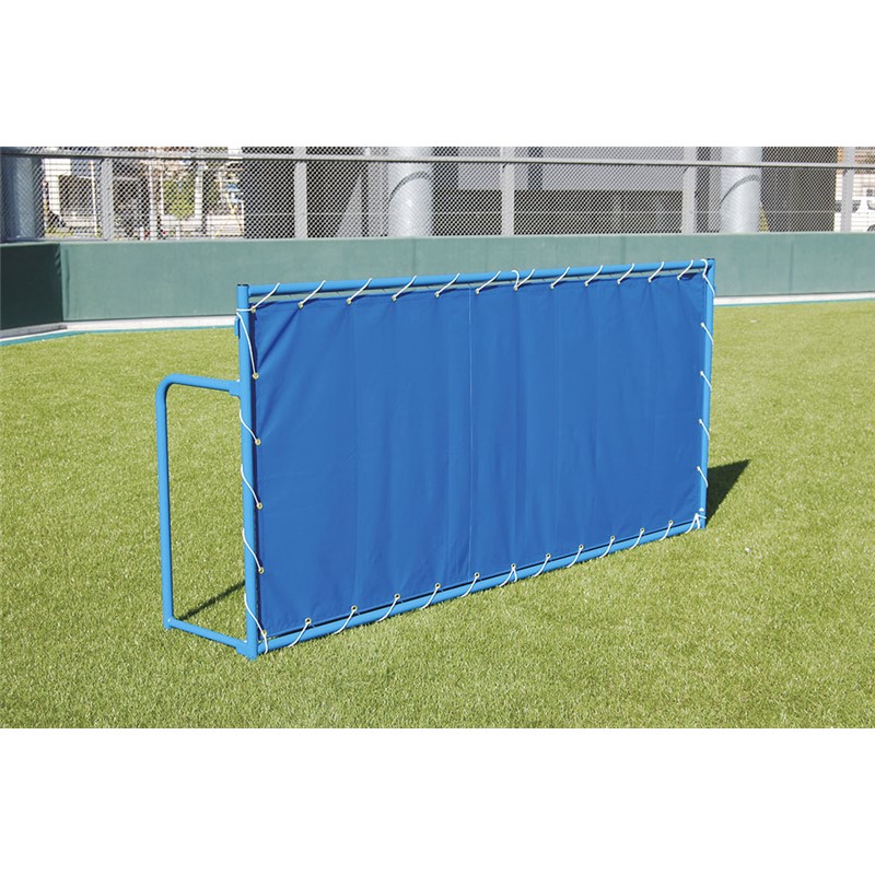 (代引き・個人宅・北海道・沖縄への配送不可)三和体育 ガイヤフェンスW2.5M アルミ E 学校機器 器具 (s4958)