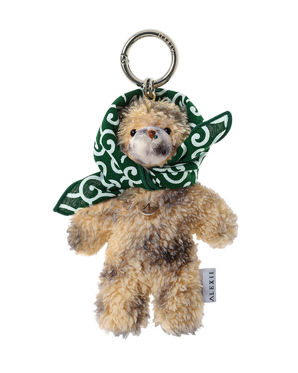 【最終価格】【新品】ALEXII BEAR キーホルダー Qoo10 【ALEXII】 KEYRING キーホ