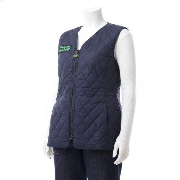 BARBOUR x リバーシブル Betty Liner LLI0015 NY72 リバーシブル ベティ ライナー 817252