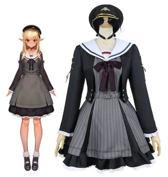 バーチャルYouTuber VTuber ホロライブ 不知火フレア コスプレ衣装 コスチューム変装