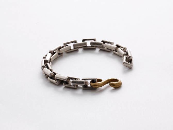 SVB-238 スクエアチェーンブレスレット