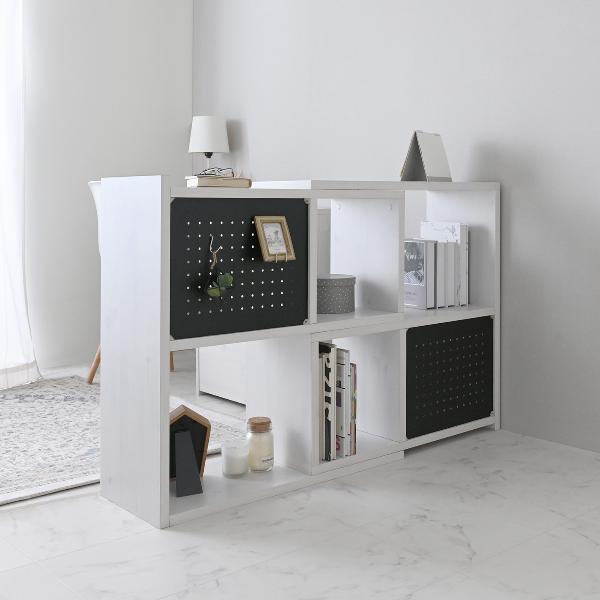 棚 ラック 間仕切り 伸縮 コーナー 木製 おしゃれ ナチュラルモダン シェルフ パーテーション 省スペース