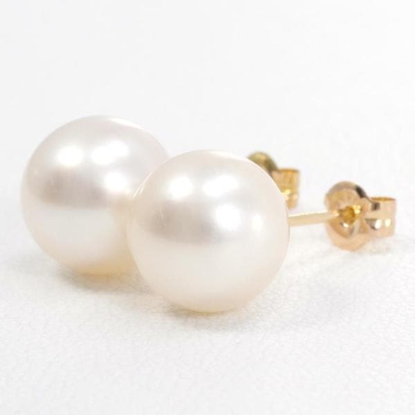 K18 18金 YG イエローゴールド ピアス パール 総重量約1.9g ジュエリー 中古