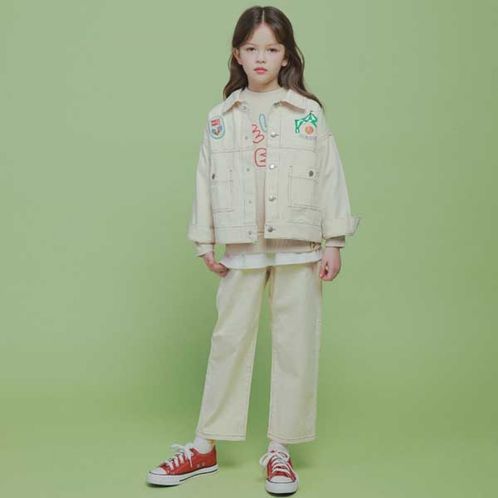 アイラブジェイ M.サーカス クロップコットンジャケット JVSOU42