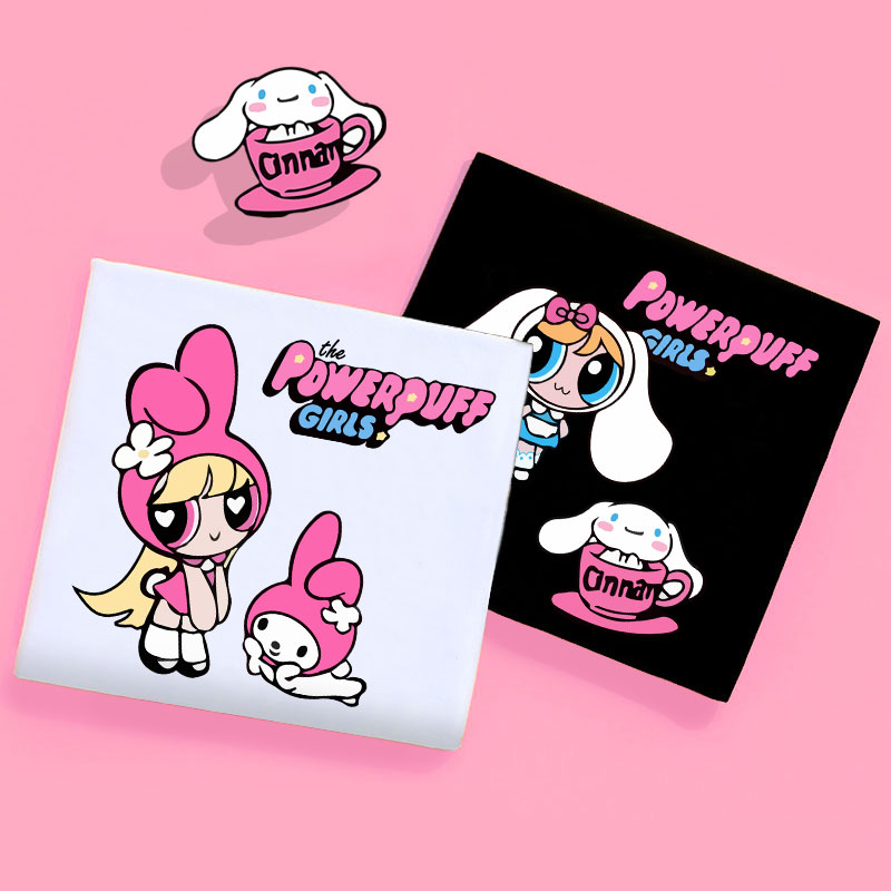 パワーパフガールズ Tシャツ レディース 半袖 子供用 メロディー 犬用周辺トップス ガールズ