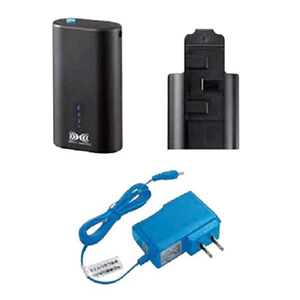 空調服 リチウムイオン小型バッテリーセット （バッテリー/充電器/バッテリーホルダー）