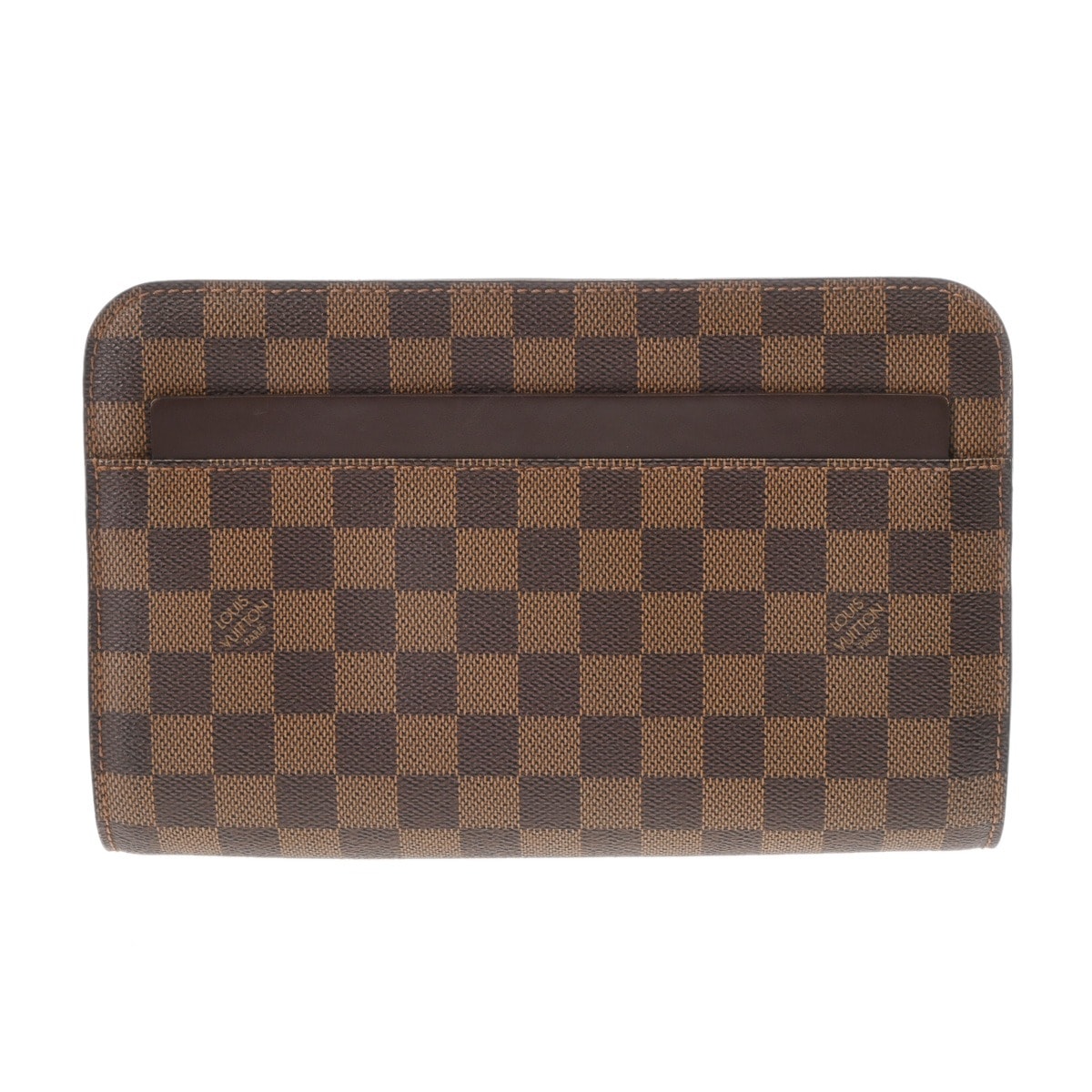 ダミエ サンルイ ブラウン N51993 メンズ ダミエキャンバス セカンドバッグ ABランク 中古 銀蔵