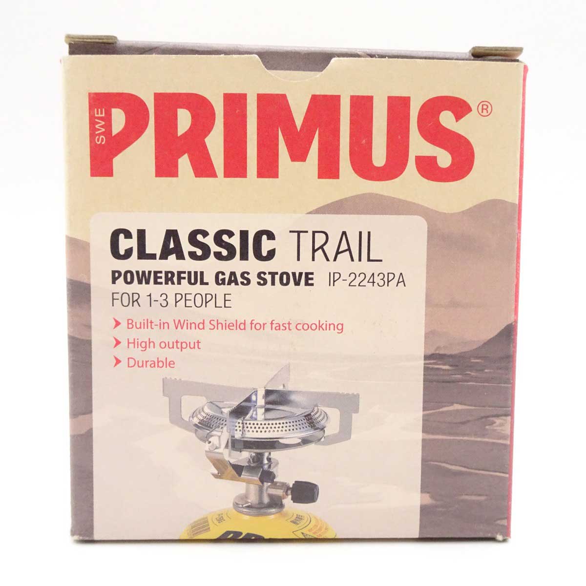 【中古・未使用品】プリムス 2243バーナー シングルバーナー カートリッジガスコンロ(直結型) IP-2243PA PRIMUS アウトドア キャンプ