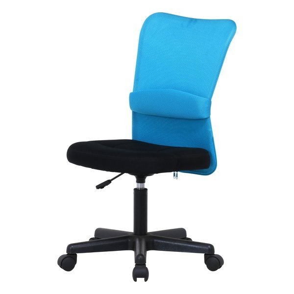 メッシュバックチェアー ハンター ブルー H-298FBL