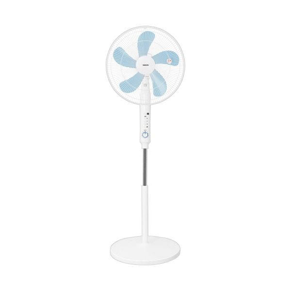 YAMAZEN40cmフロアー扇風機 押しボタンスイッチ式 ホワイト YFT-B405（W） 1台