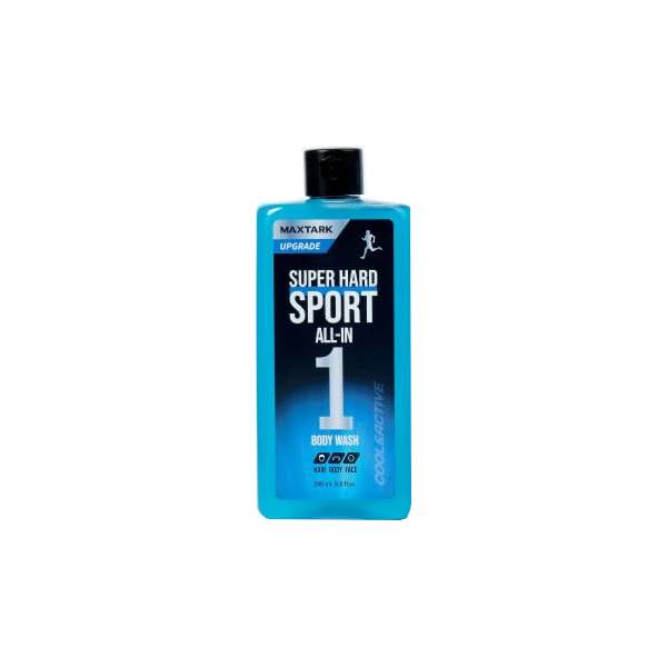 MAXTARK メンズ オールインワン ボディウォッシュ 290ml ヘア ボディ フェイス クレンジング 保湿 デイリーケア